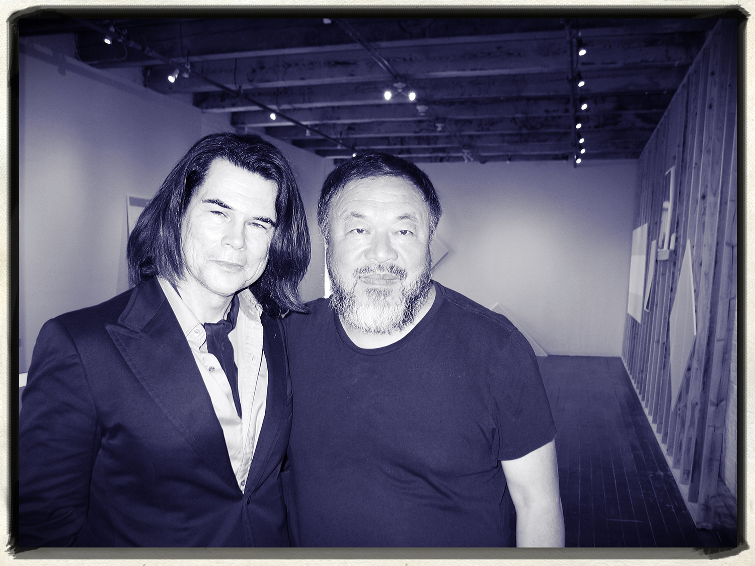 Ai Weiwei and Barry Grose SM